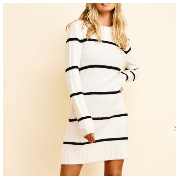 Must have Fall Striped Sweater dress - Picture 6 of 6